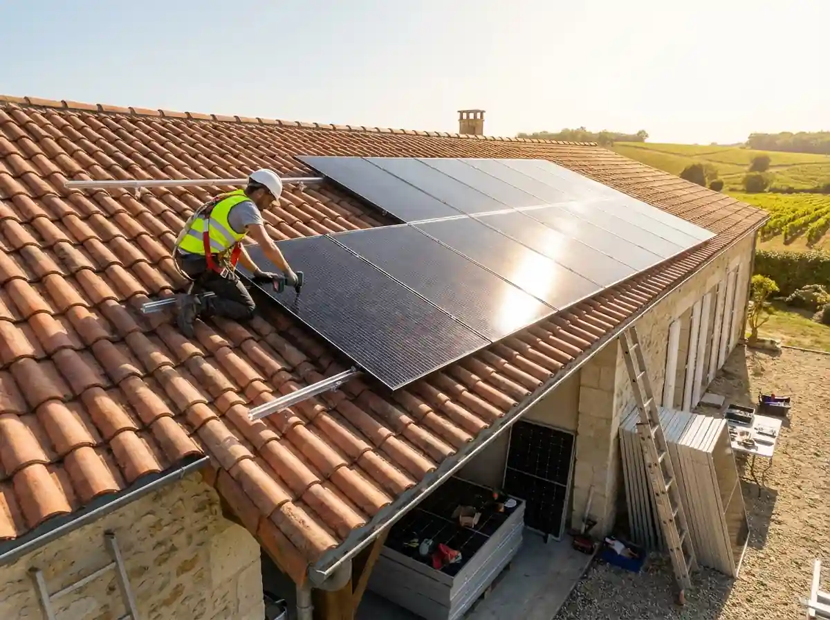 Installation de Panneaux Solaires Mios