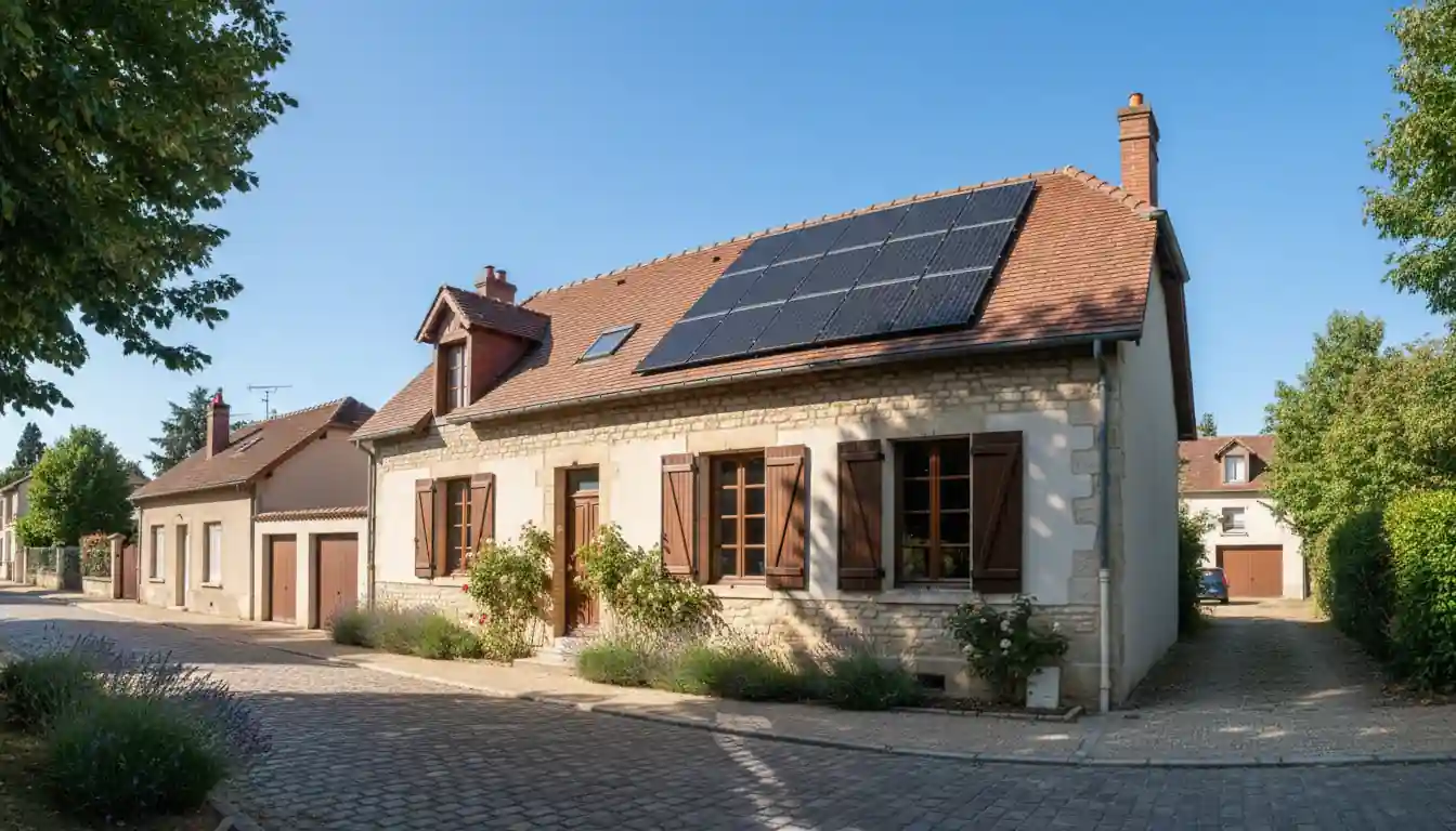 Installation de Panneaux Solaires à Mios, Quartier de la Gare